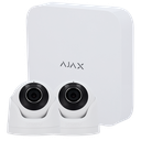 AJ-NVRKIT108-2XTURRET-W
