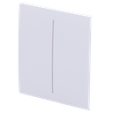 [AJ-CENTERBUTTON-2G-W] AJ-CENTERBUTTON-2G-W