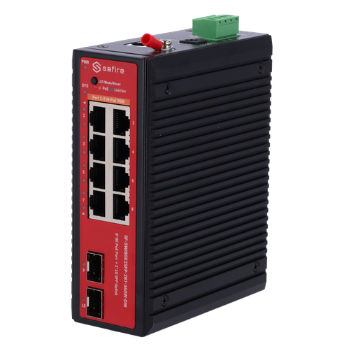 [SF-SWI8GE2SFP-2BT-360W-DIN] SF-SWI8GE2SFP-2BT-360W-DIN